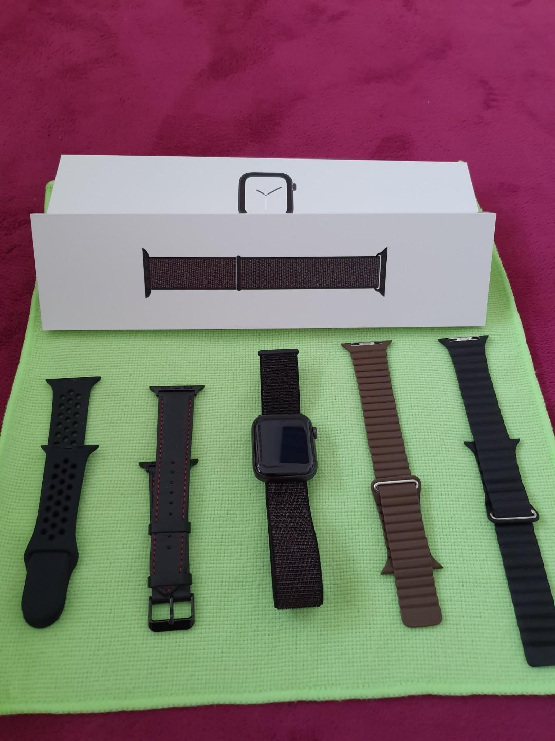 apple watch series 4 space grey 44mm sport loop