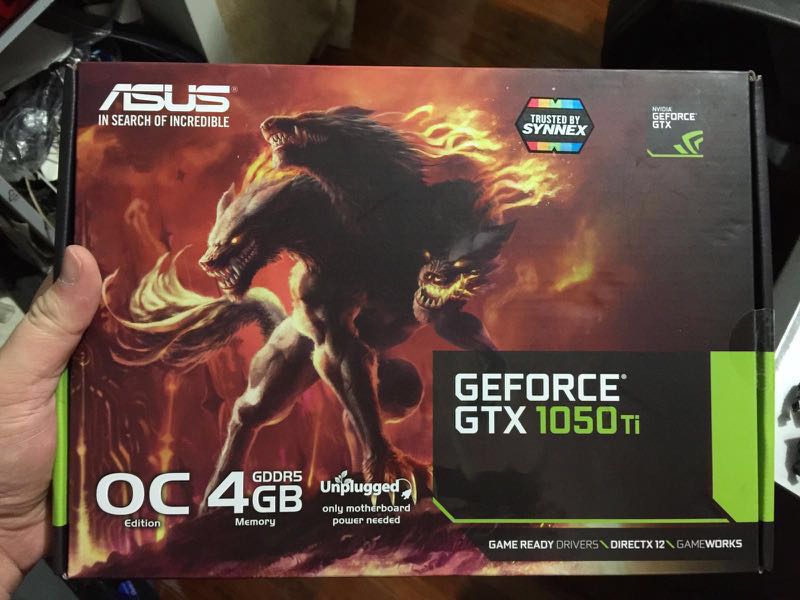 Asus Cerberus Geforce Gtx 1050 Ti Oc Edition 4gb Gddr5 Electronics Computer Parts Accessories On Carousell