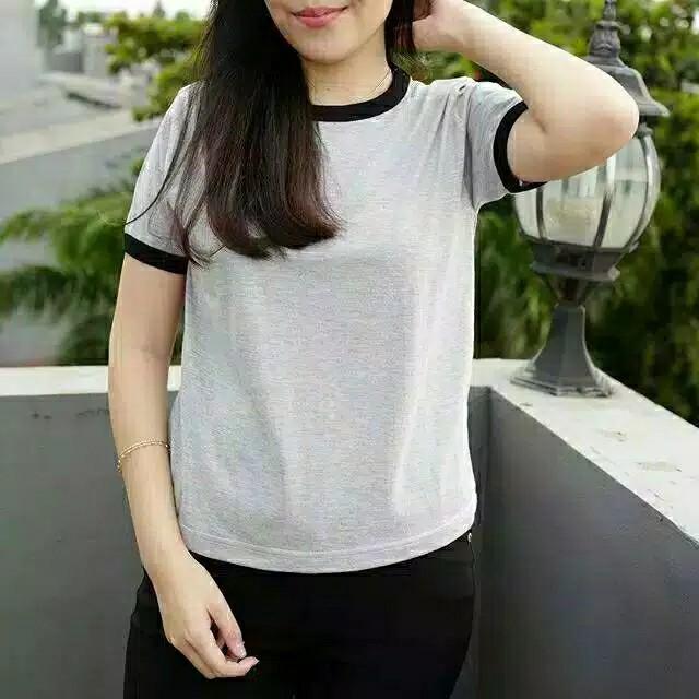 Atasan Wanita Baju Wanita T Shirt Wanita Kaos Wanita Baju Wanita Polos Fesyen Wanita Pakaian Wanita Atasan Di Carousell