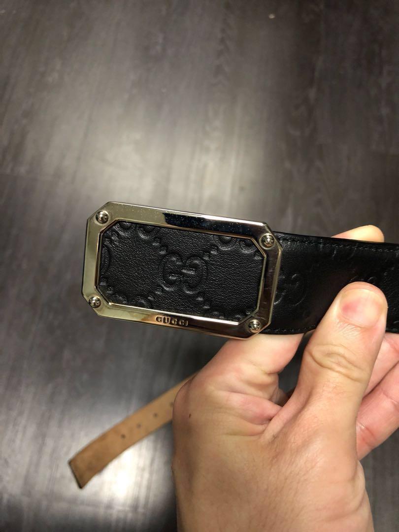 guccissima belt