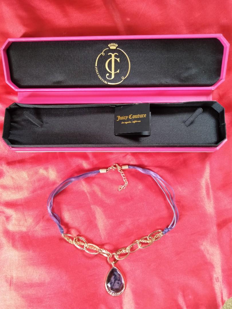Authentic Juicy Couture Amethyst Choker/Necklace (Category: Necklaces) located in Manila. Submitted by bargainoutlet (Listing ID 218414311, Image 2). Description: .