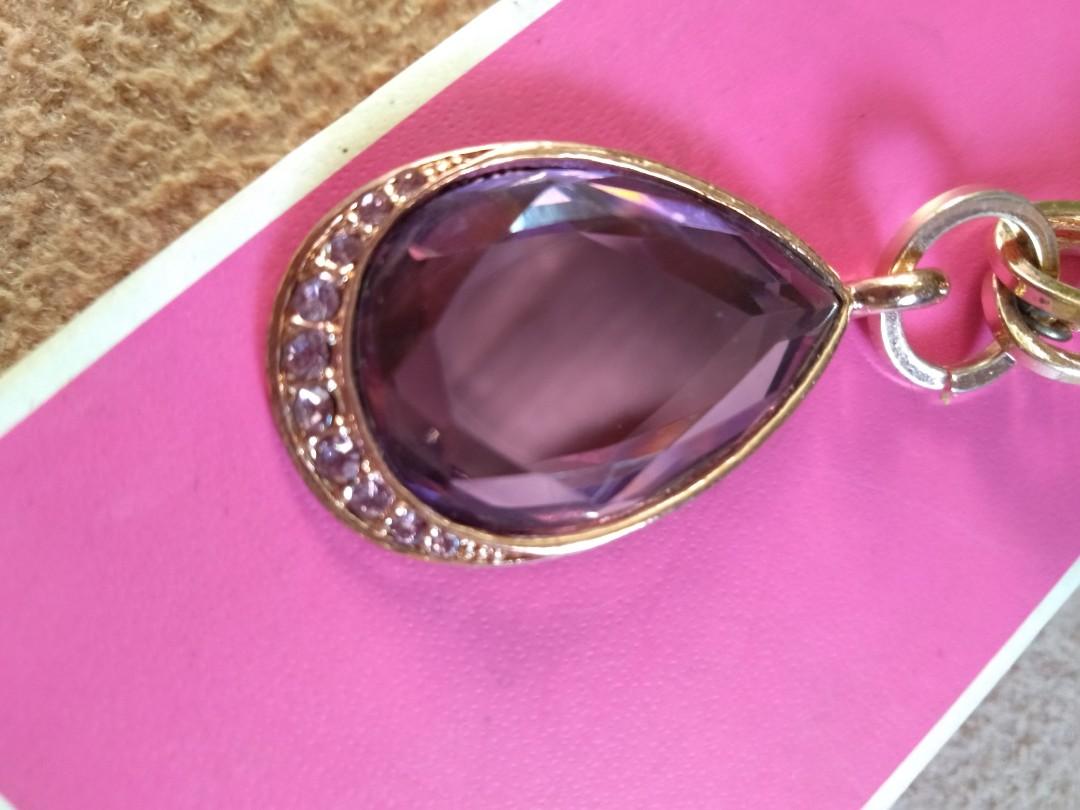 Authentic Juicy Couture Amethyst Choker/Necklace (Category: Necklaces) located in Manila. Submitted by bargainoutlet (Listing ID 218414311, Image 3). Description: .