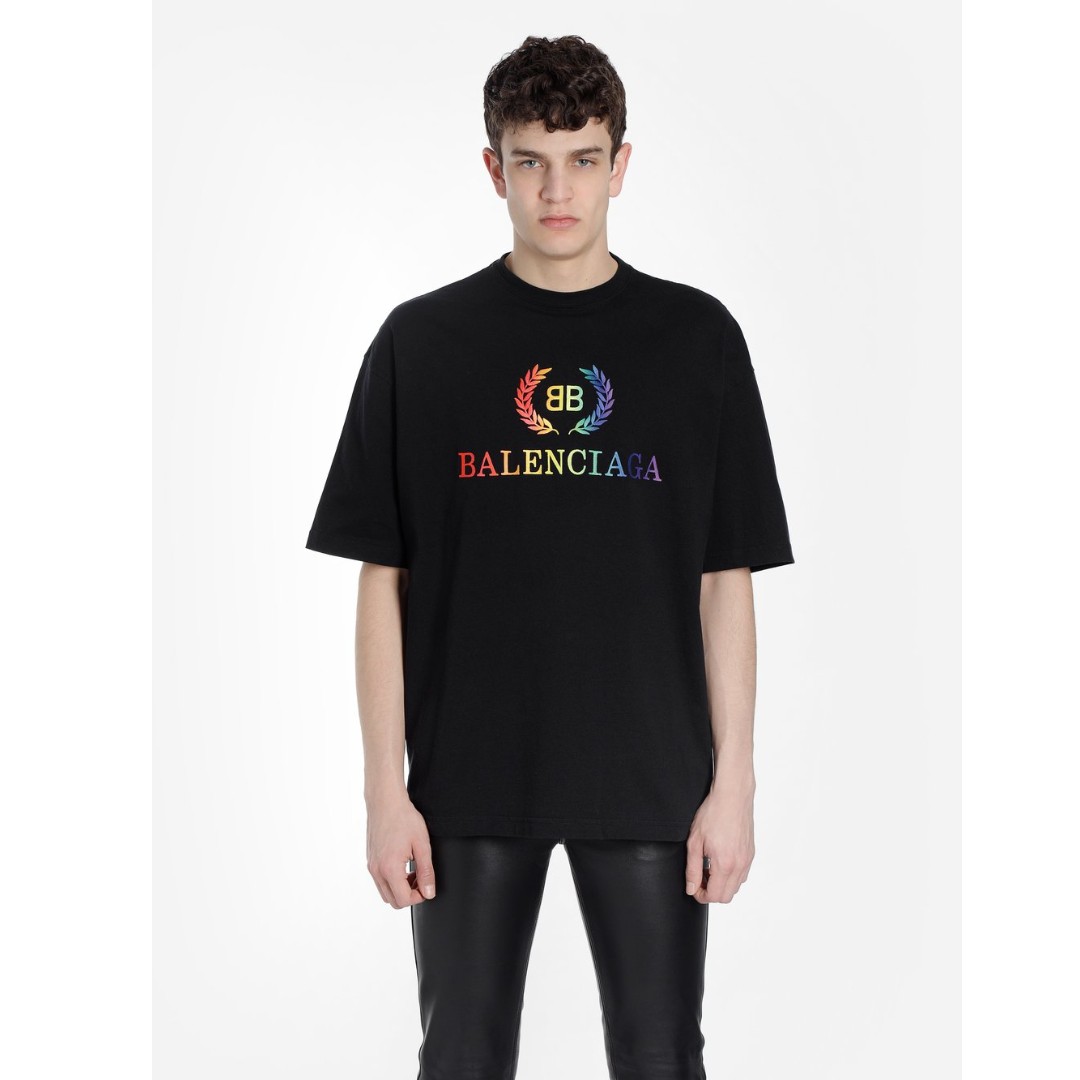 balenciaga multicolor shirt