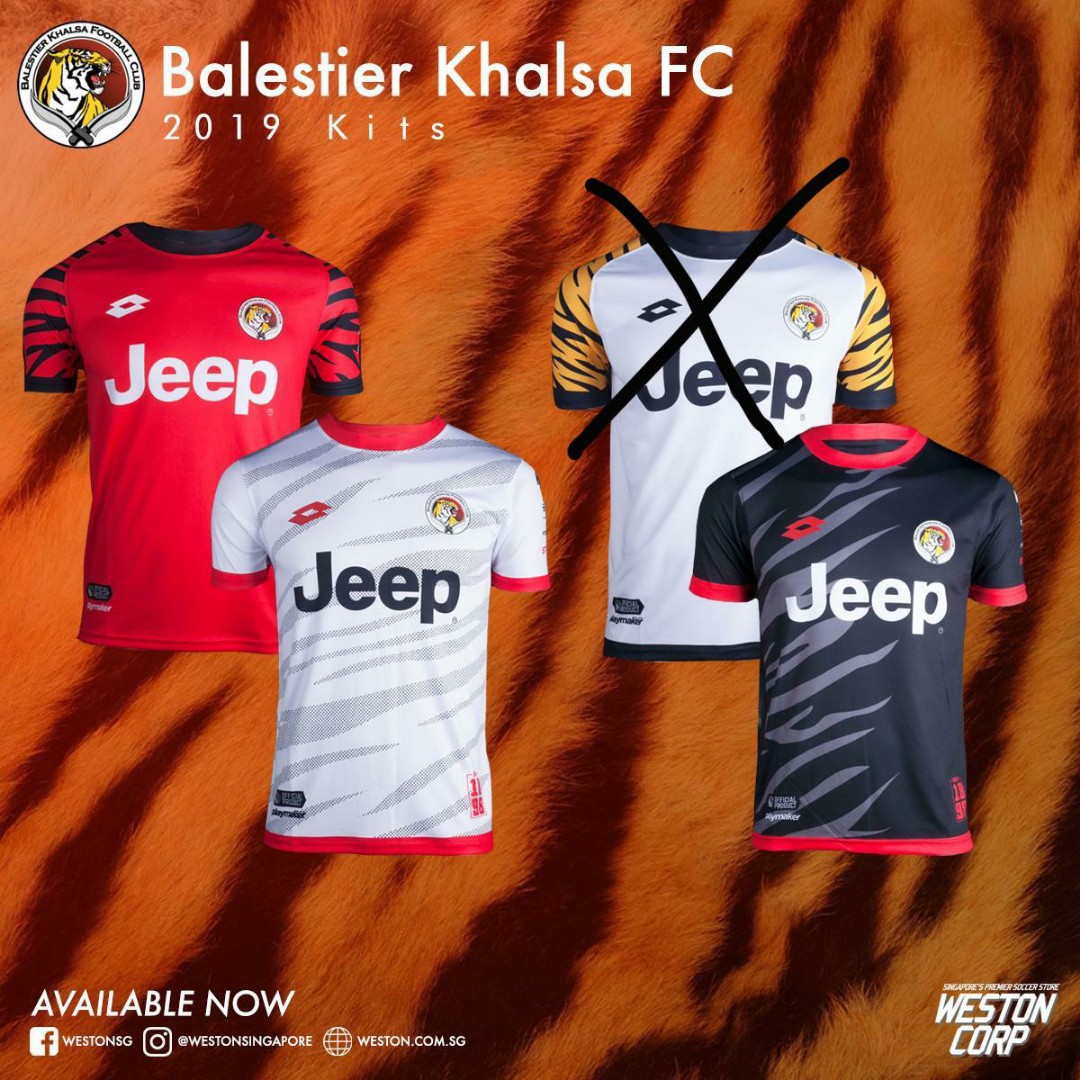 Balestier Khalsa FC 2019 Lotto Kits 