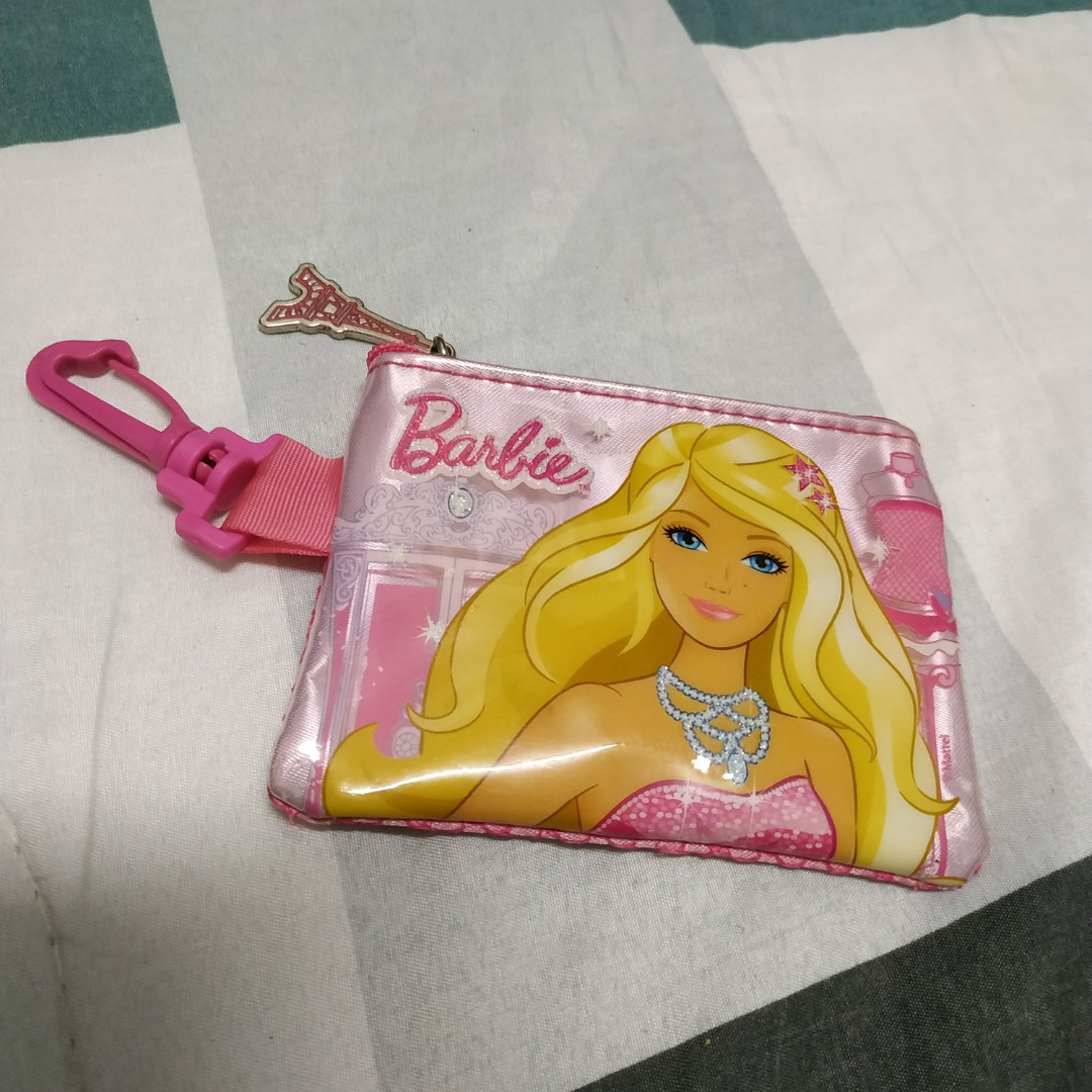 RARE Vinyl Barbie Coin Purse Keychain Barbie Head in Profile by FAO  Schwartz NIP | eBay