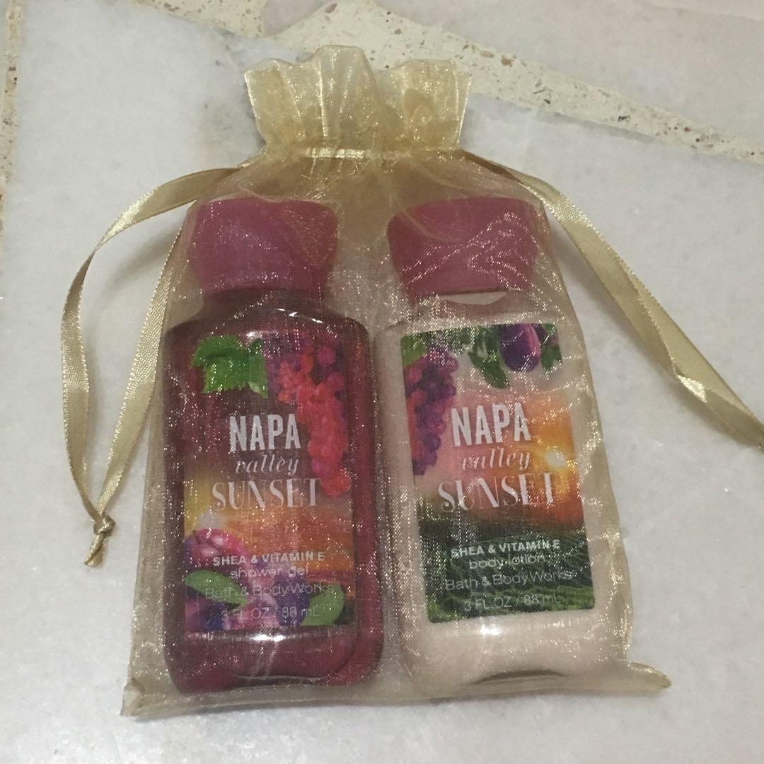 shower gel and body lotion sets