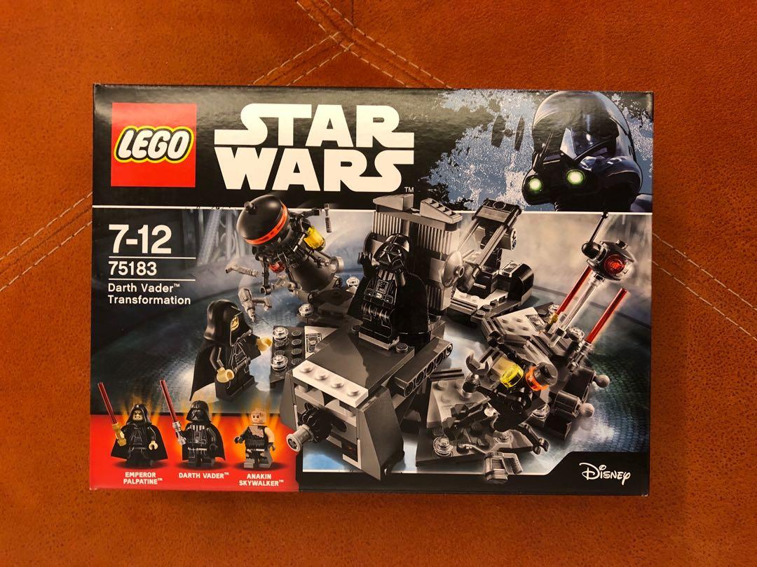 lego 75183 star wars darth vader transformation