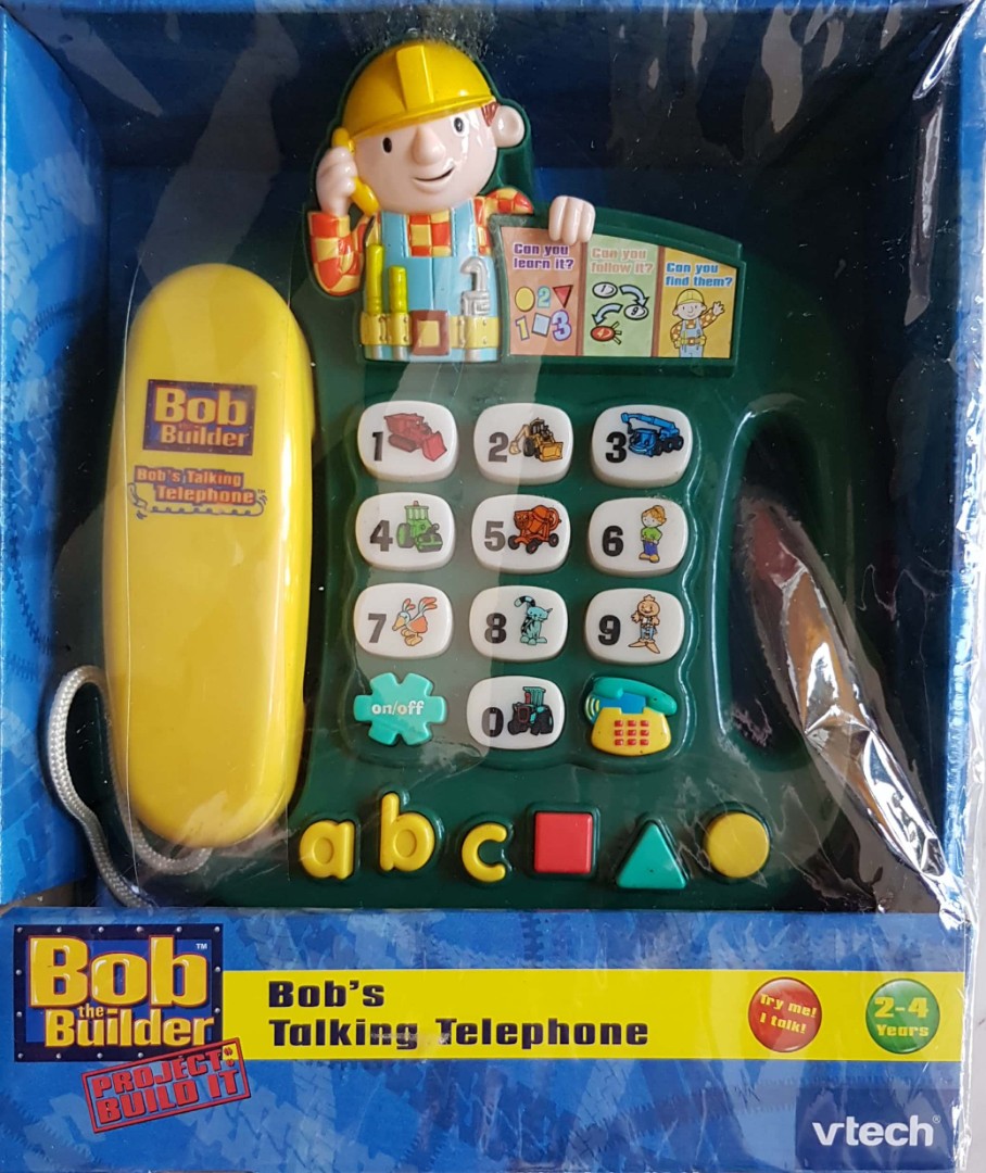 bob the builder telephone book