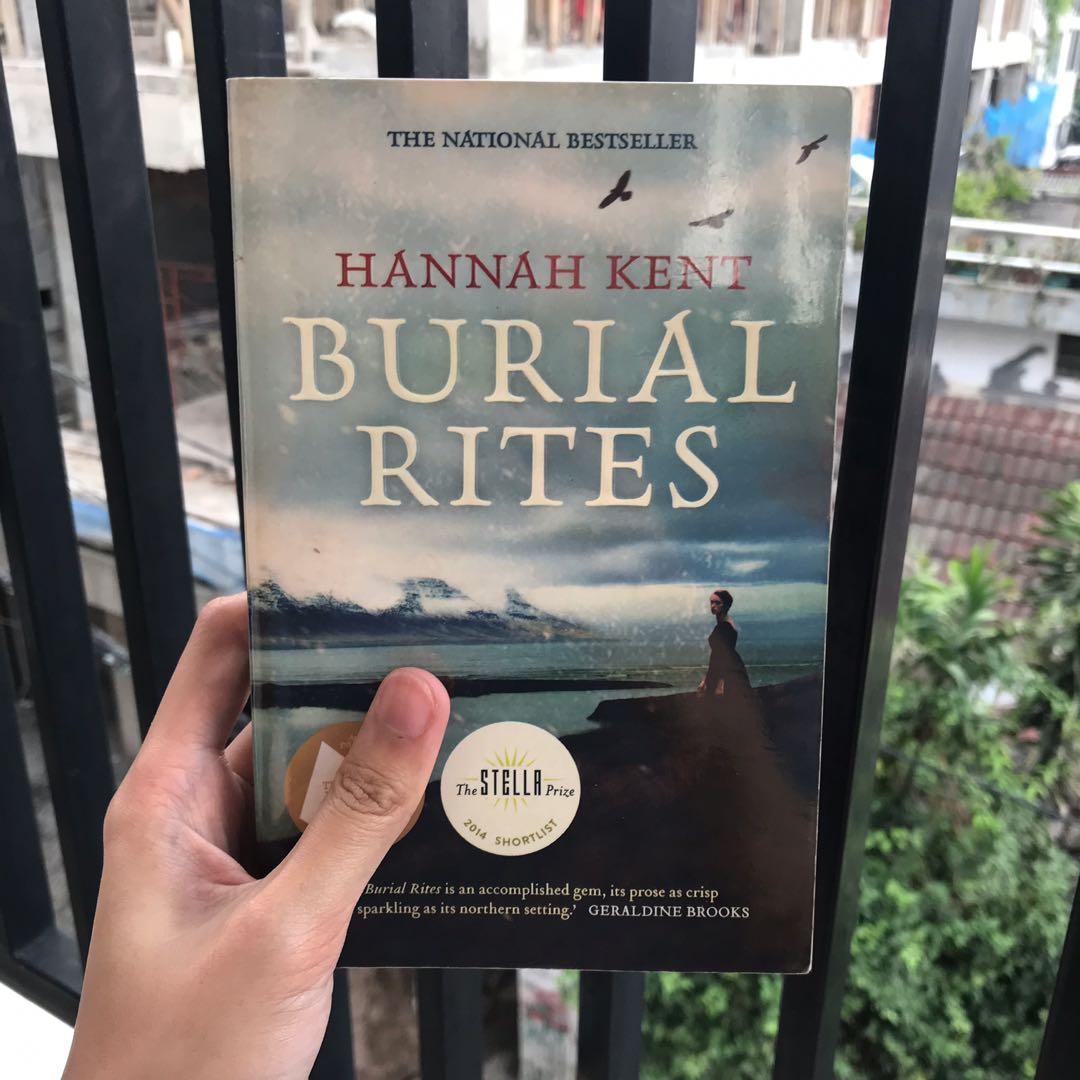 Burial Rites By Hannah Kent Buku Alat Tulis Buku Di Carousell