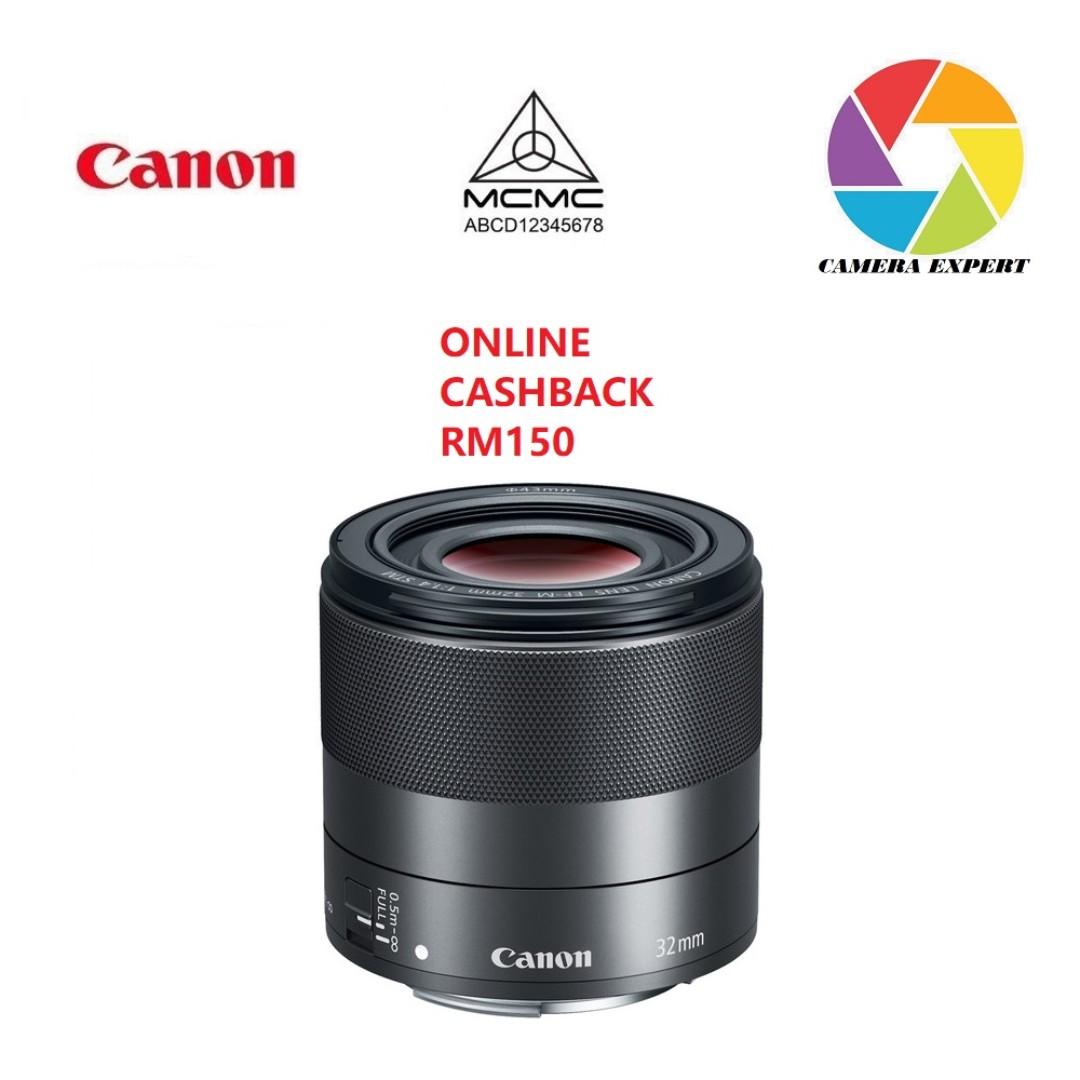 Canon EF-M 32mm f/1.4 STM Lens/EFM 32MM F1.4 STM LENS/EFM 32 F1.4 LENS