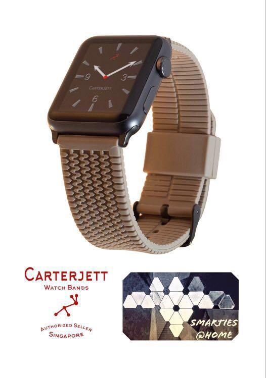 Carterjett Tire Thread Replacement Band for Apple Watch 1 4 42