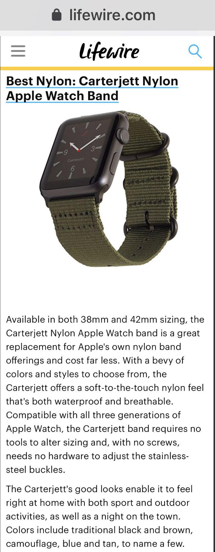 Carterjett nylon deals nato