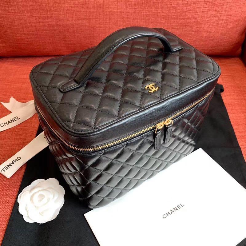 Chanel makeup case bag, Luxury, Bags & Wallets on Carousell