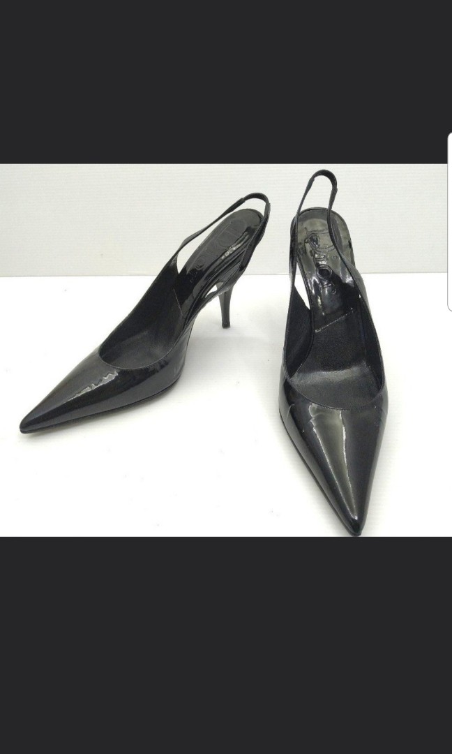 christian dior black heels