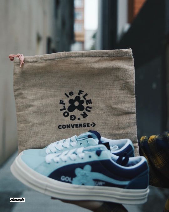 converse one star ox golf le fleur industrial pack barely blue