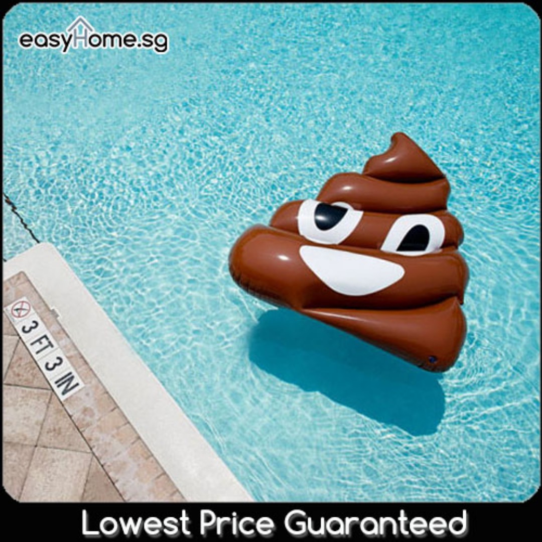 Poop emoji float 2025