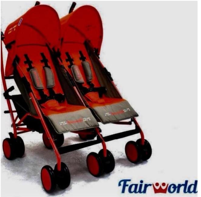 Fairworld twins stroller
