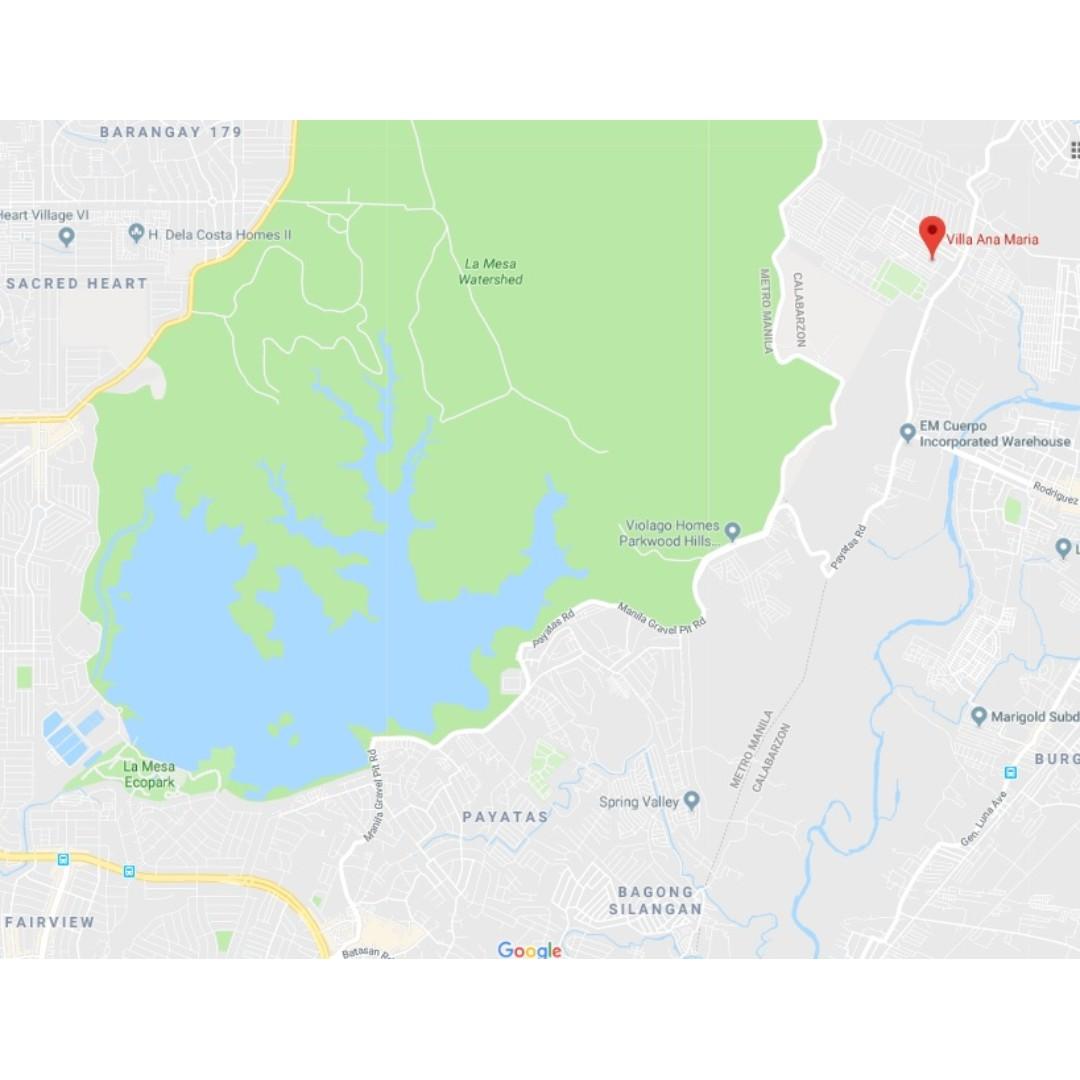 FOR SALE RESIDENTIAL LOT (Category: Lot) located in Quezon City. Submitted by mondy_mond (Listing ID 218501758, Image 3). Description: *Block 4, Lot 19 Cattleya Street, Villa Ana Maria Subdivision, Barangay San Jose, Rodriguez, Rizal *40 square meters *Fully developed subdivision with water, power, telephone, and Internet connections available *1 block away from subdivision gate *25-30 minutes away from Commonwealth Avenue, Quezon City thru Payat