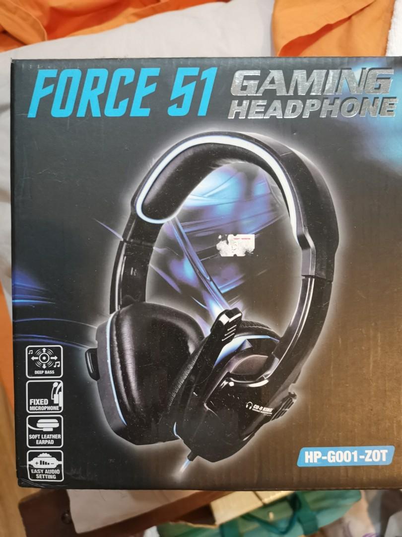 Force 51 Gaming Headset (Category: Virtual Reality) located in Manila. Submitted by ma_ivee29 (Listing ID 218417352, Image 2). Description: Brand new, box still in good condition.