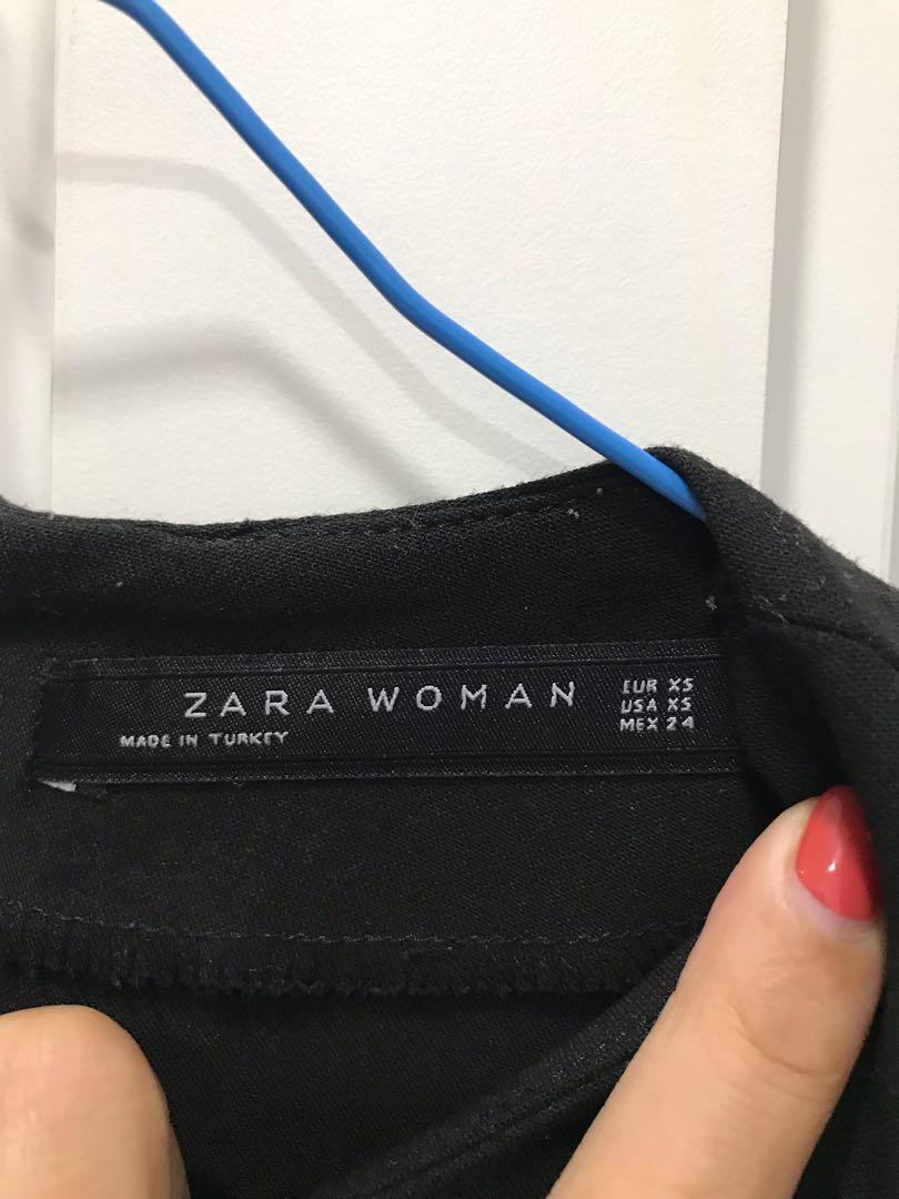 (Free self pick up) Zara black dress, Women's Fashion, Tops, Sleeveless