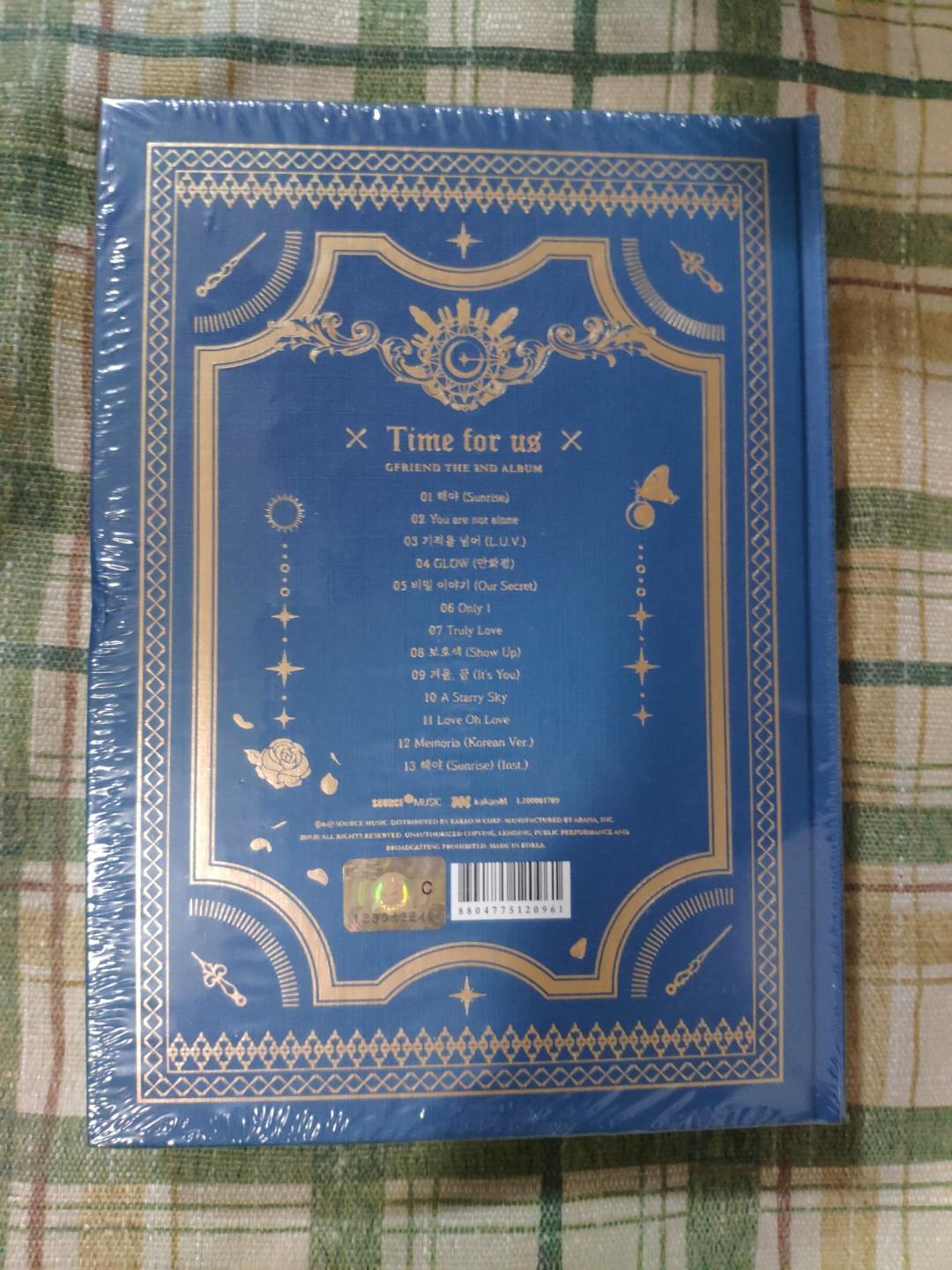 GFriend Time For Us Limited Edition 限定版（海報已送完）, 興趣及