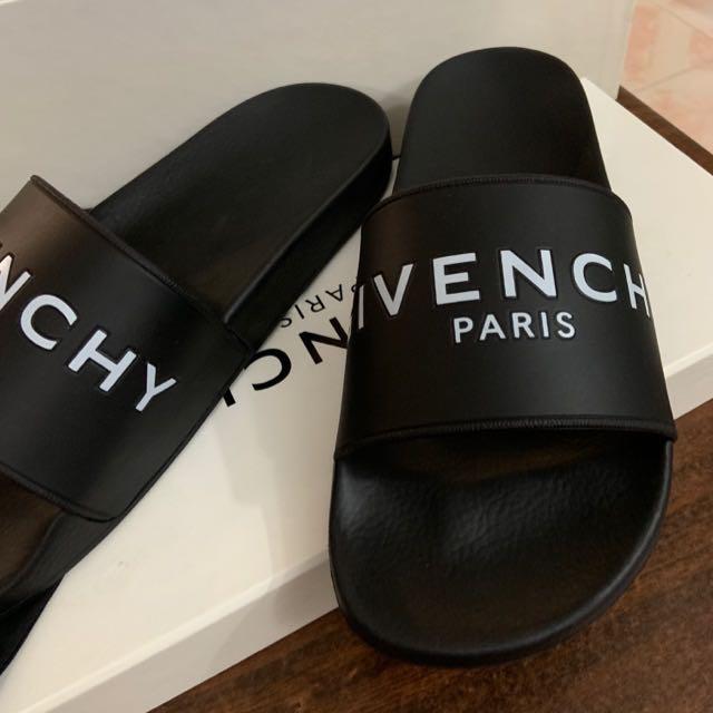 Givenchy Slides, Men's Fashion, Footwear, Flipflops and Slides on Carousell