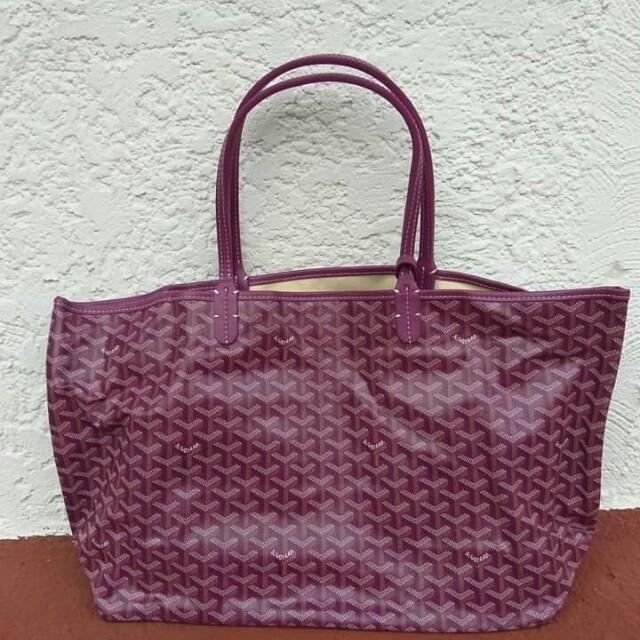 goyard bag purple