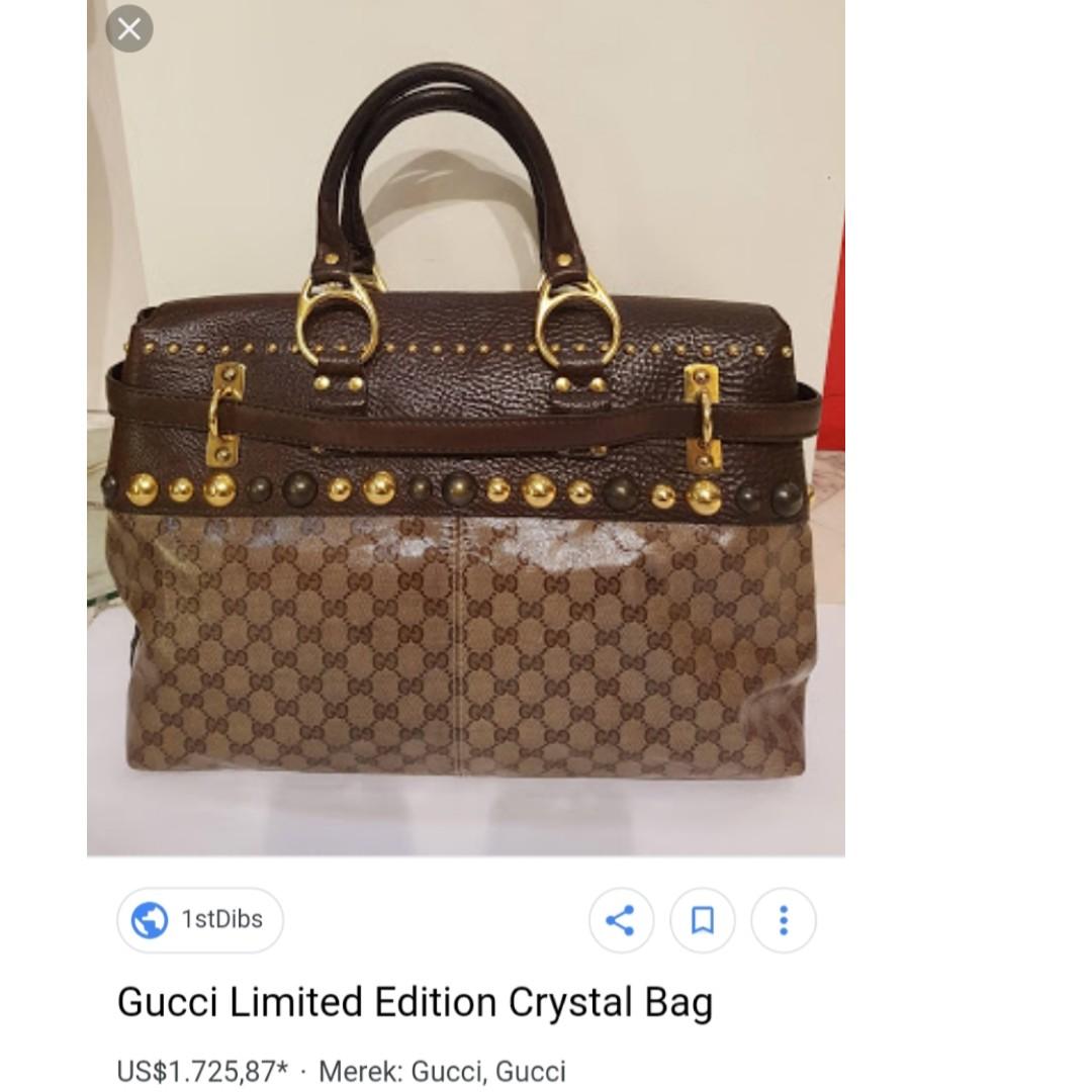 Tas gucci cheap limited edition