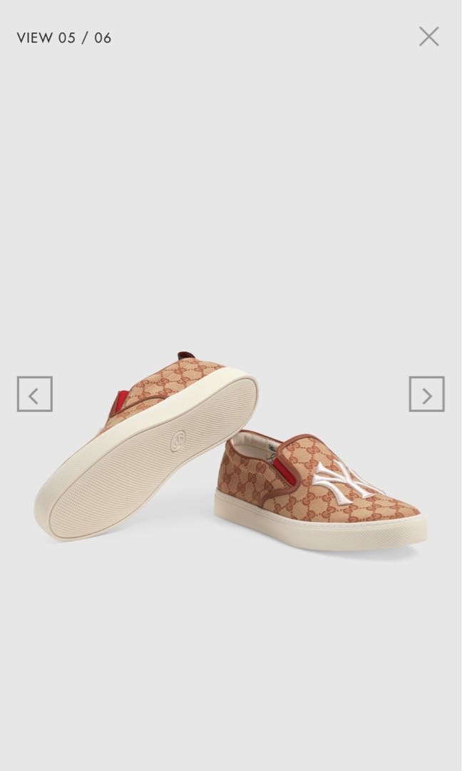 Gucci slip-on sneaker NY yankees, Men's