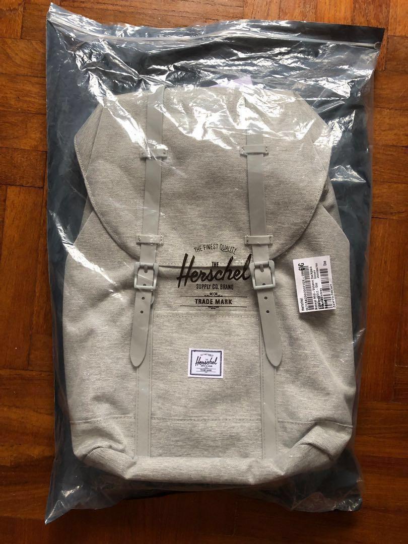 Herschel retreat mid volume grey on sale