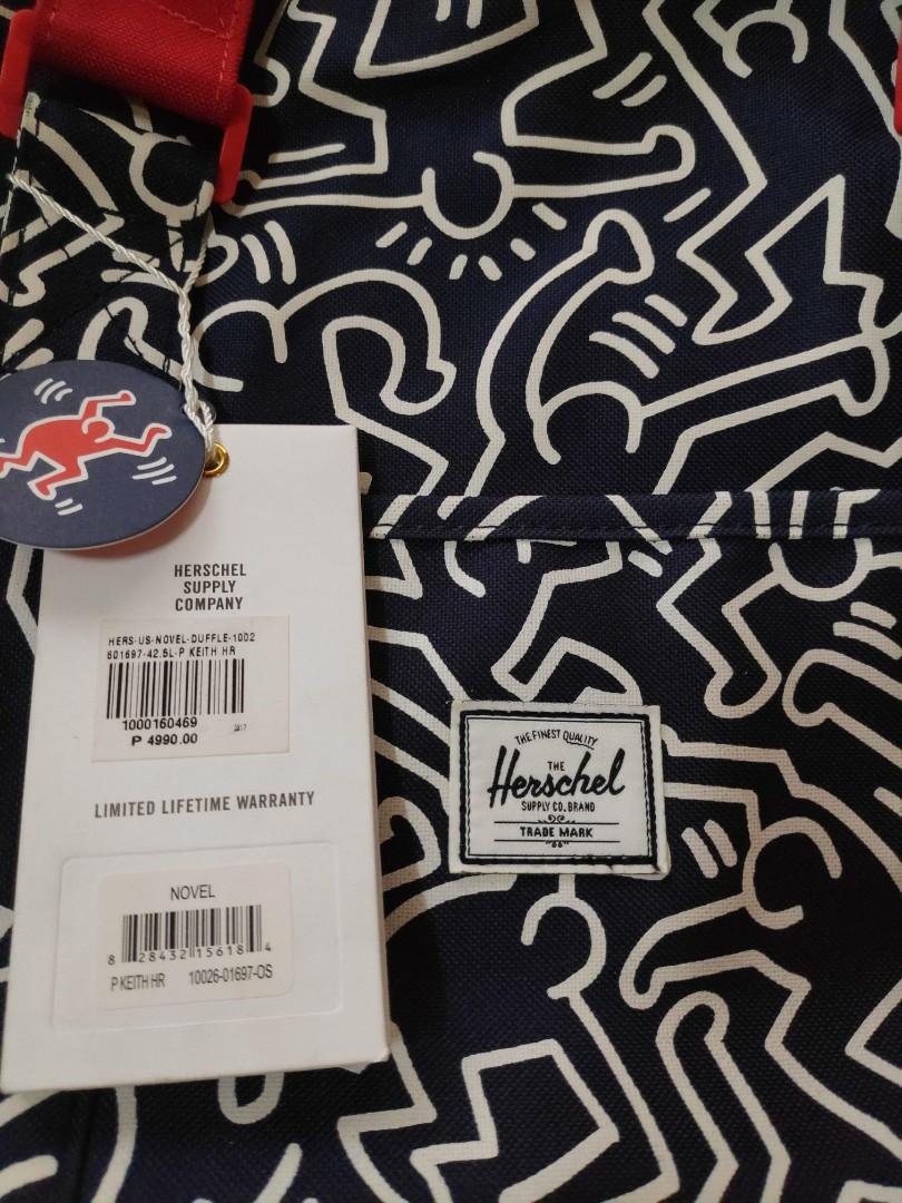 Herschel x Keith Haring 42.5L Duffle Bag, Men's Fashion, Bags