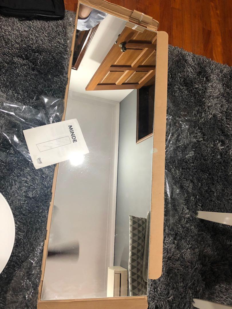 Ikea Minde Mirror 120 x 40 cm, Furniture & Home Living, Furniture