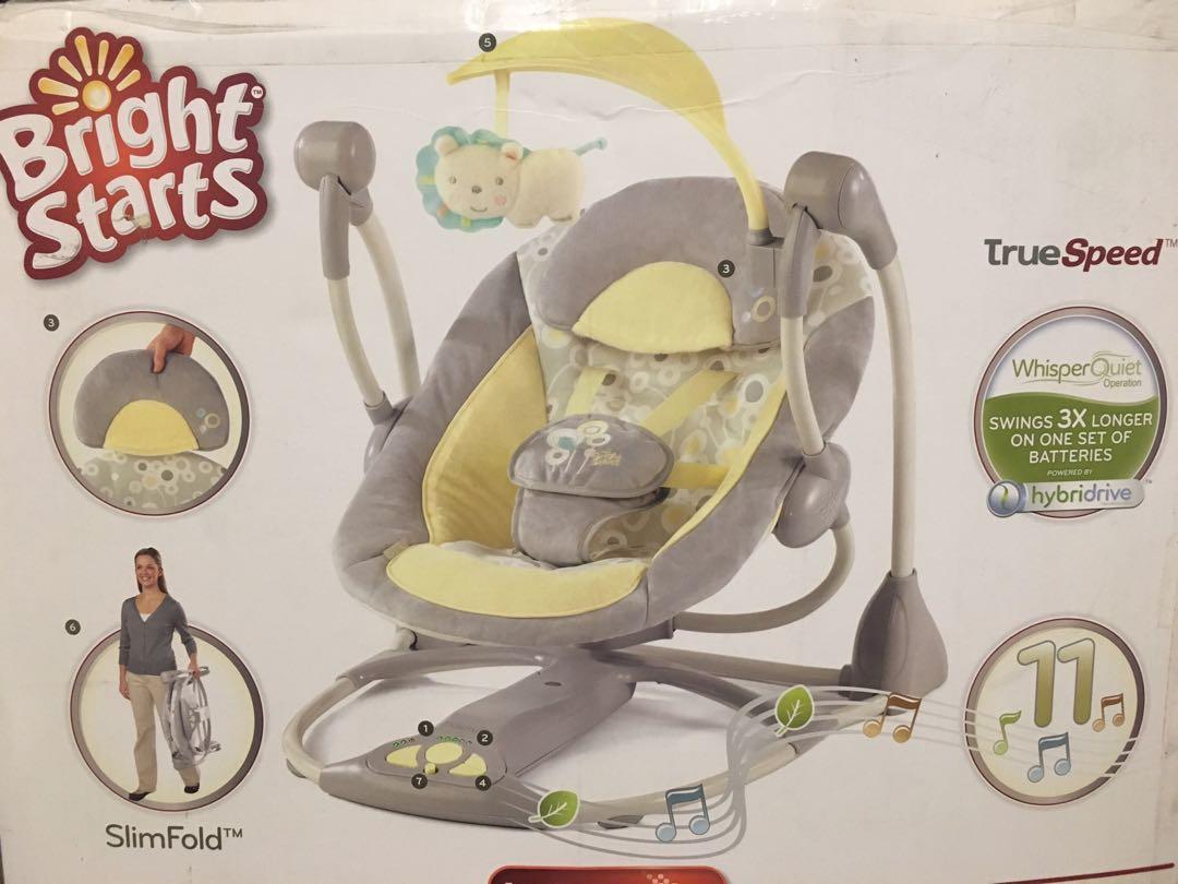 InGenuity Bright Starts Baby Swing Babies Kids Infant Playtime on Carousell