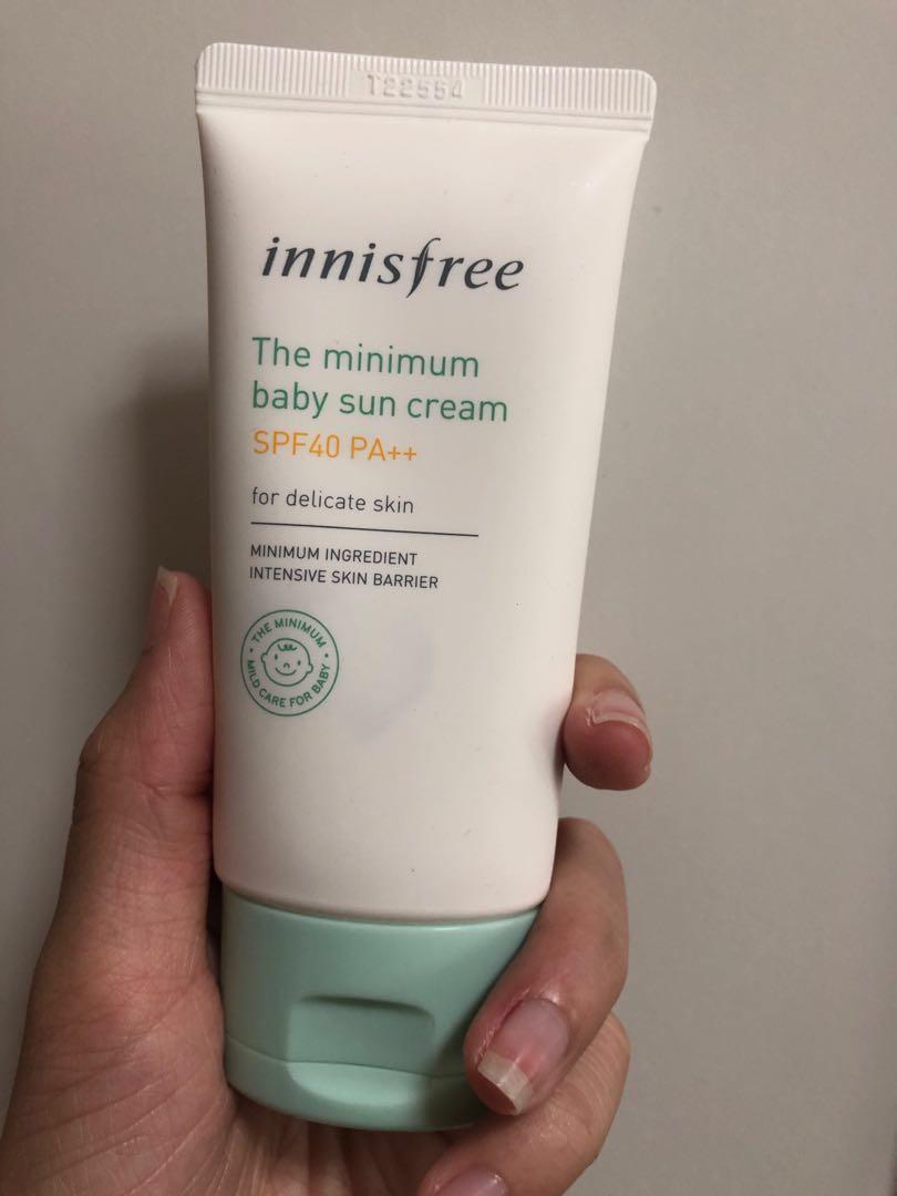 innisfree the minimum baby sun cream