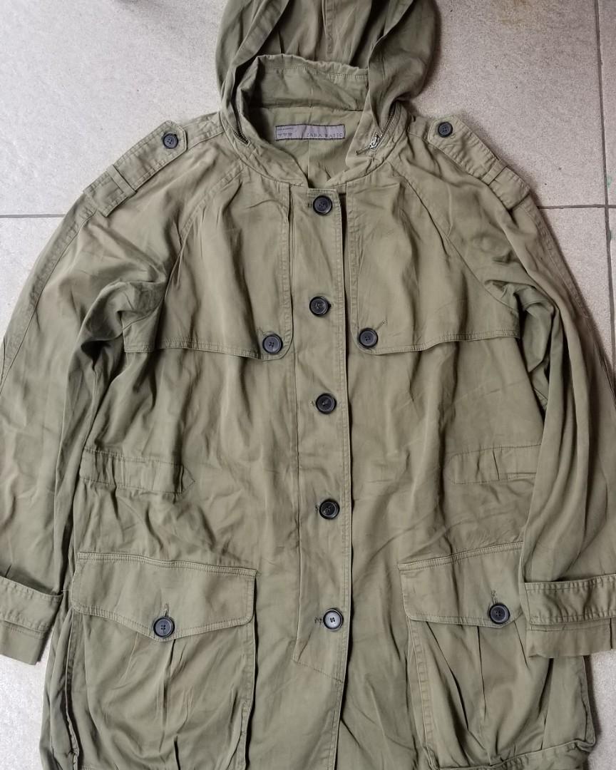 jaket parka zara