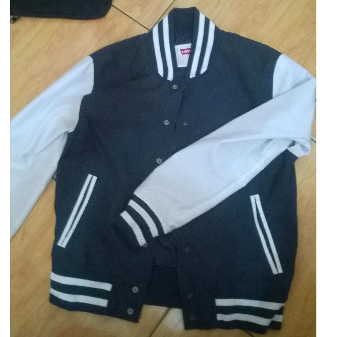 varsity jacket levis