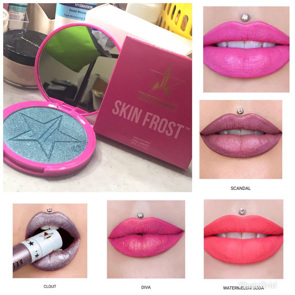 Jeffree Star Cosmetics Velour Liquid Lipstick Clout Health Beauty Makeup On Carousell
