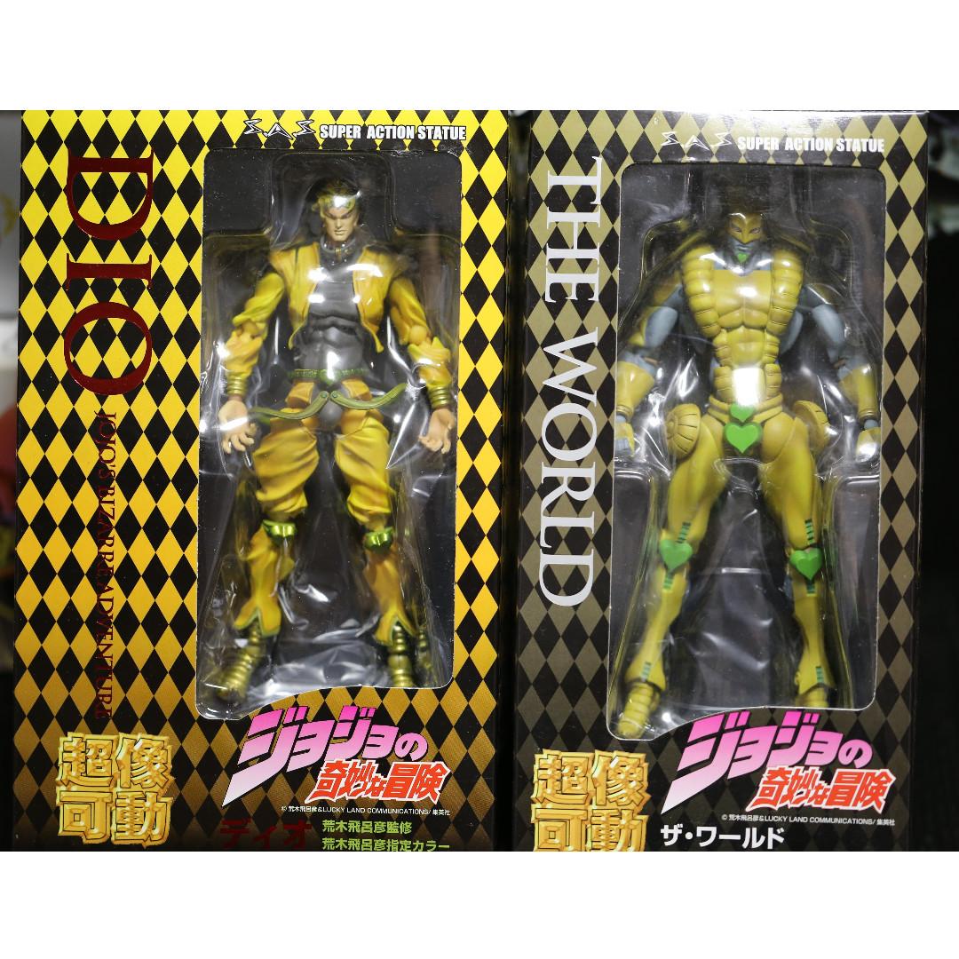 Jojo的奇妙冒險超像可動dio The World Set 迪奧世界 興趣及遊戲 玩具 遊戲類 Carousell