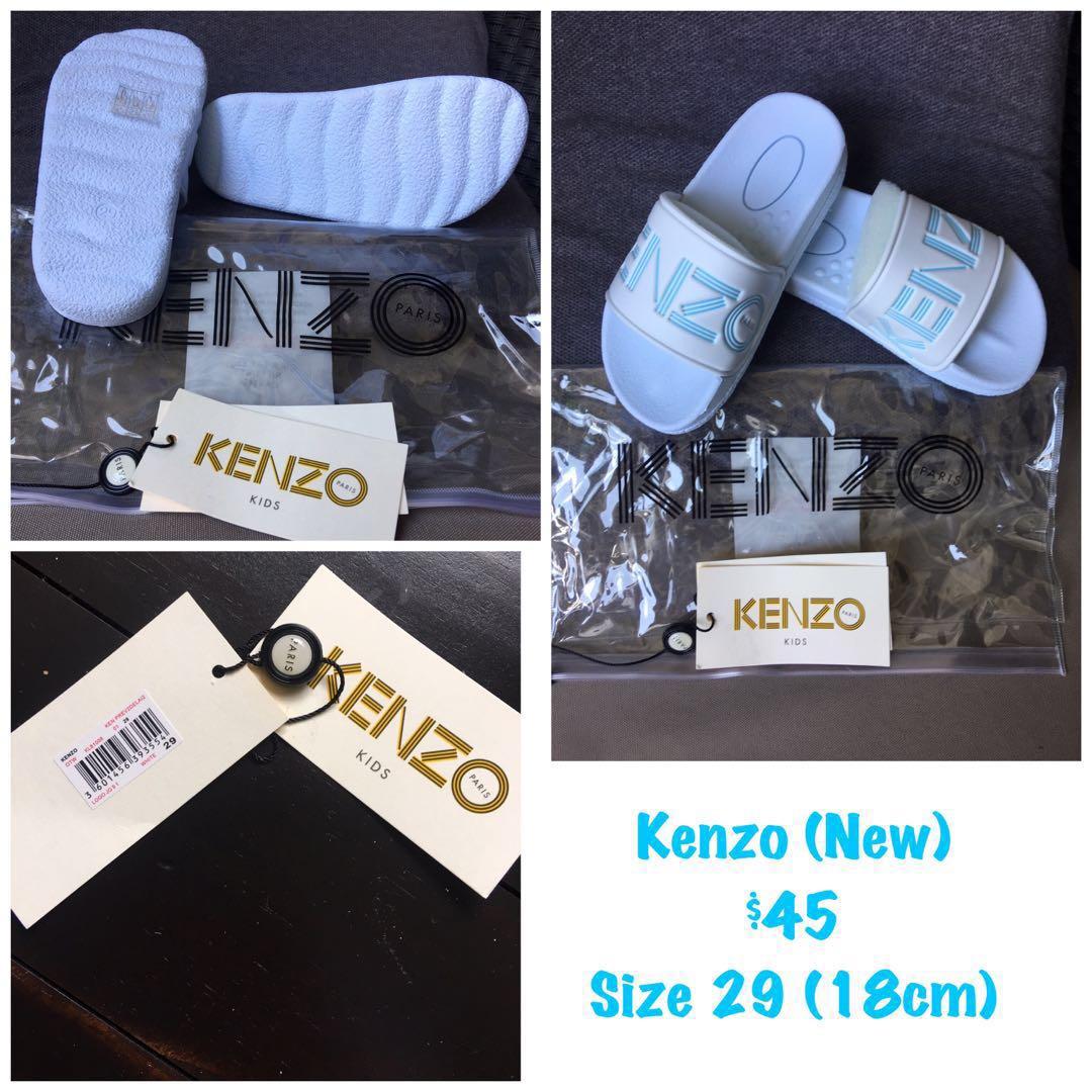 boys kenzo sliders