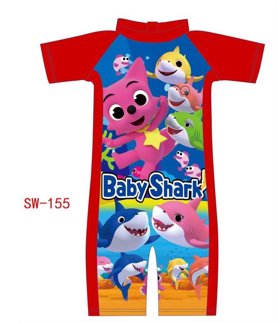 baby shark swimming suit