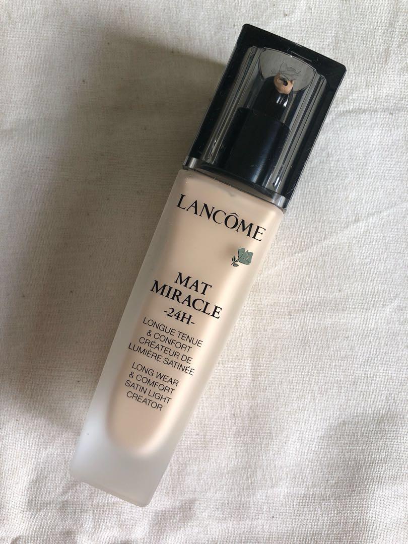 Lancome Mat Miracle 24h Foundation Health Beauty Makeup On