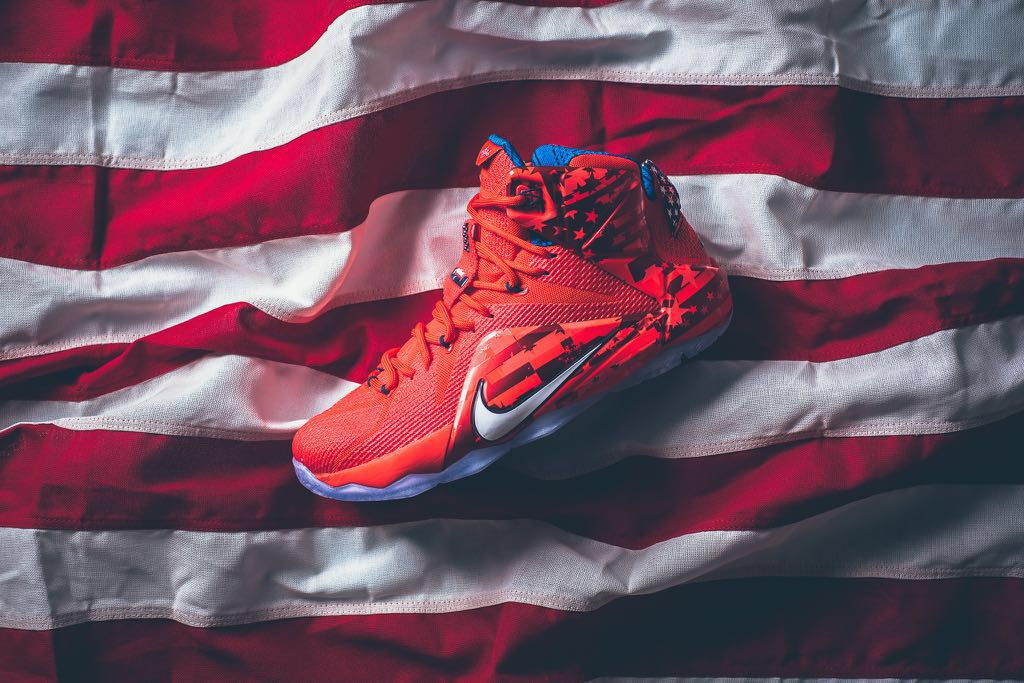 Lebron 12 independence day sales