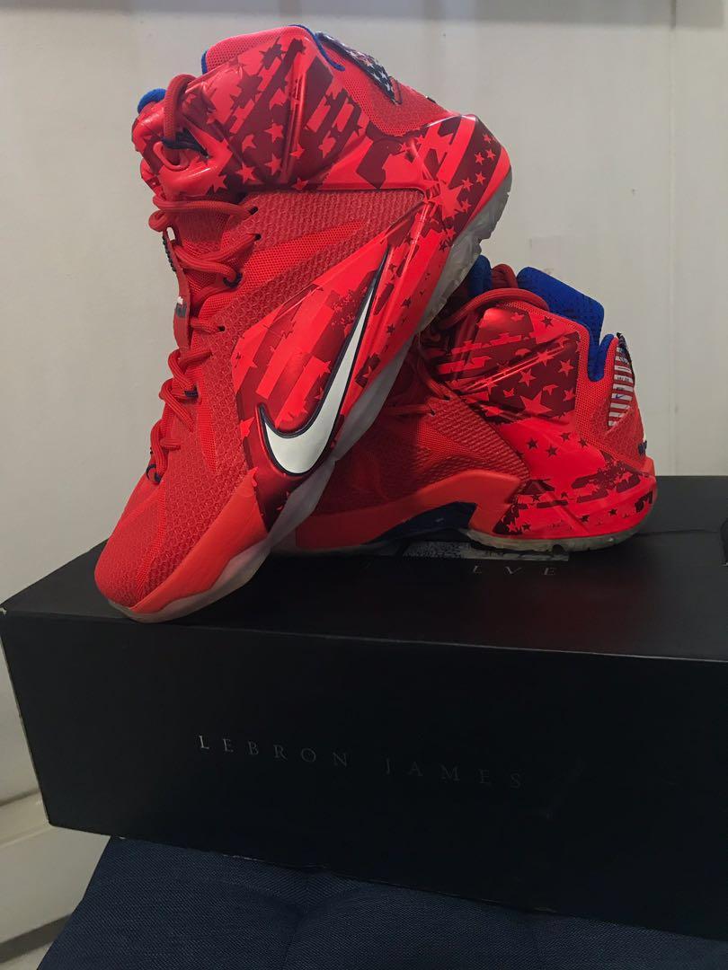 Lebron 12 independence day new arrivals