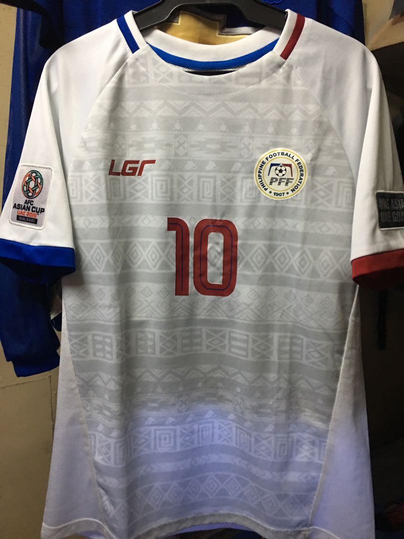 Lgr Azkals (Philippines) Afc Asian Cup Jersey Nike Adidas, Men'S Fashion,  Activewear On Carousell