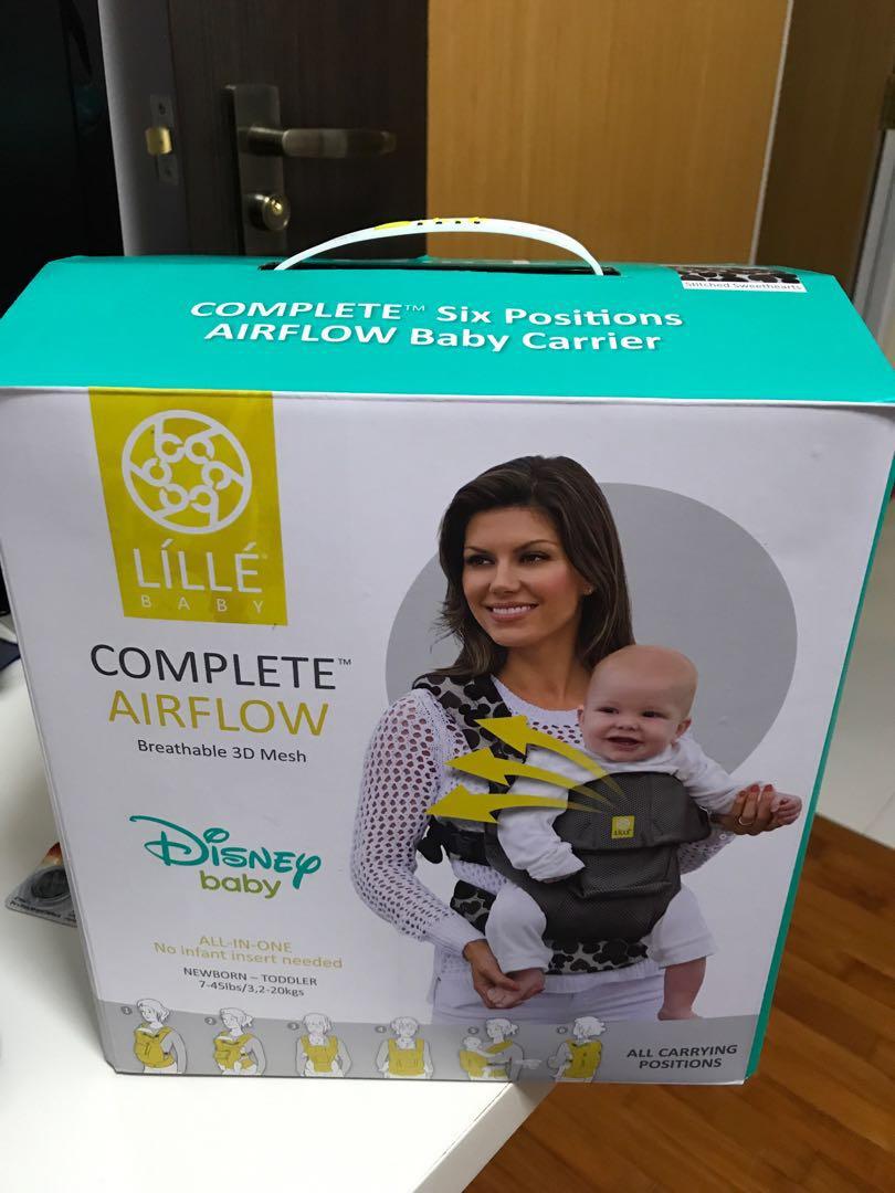 lille airflow baby carrier