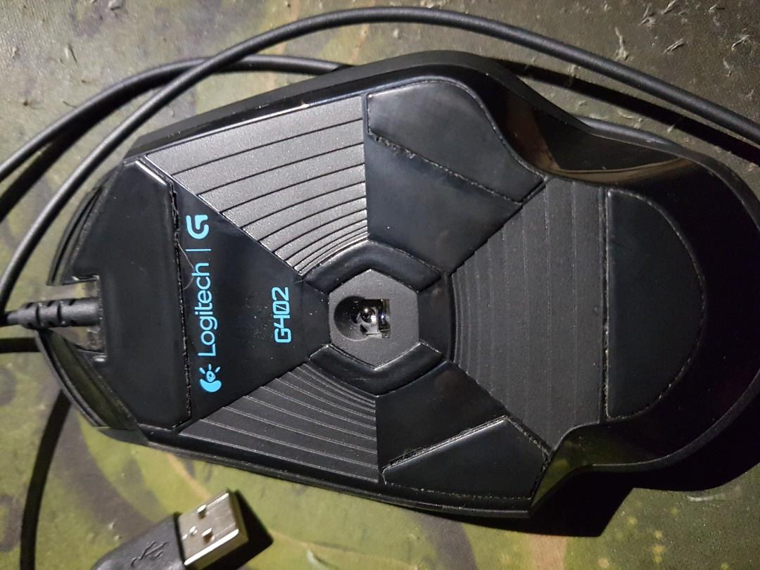 Logitech G402 Hyperion Fury, Computers & Tech, Parts & Accessories ...