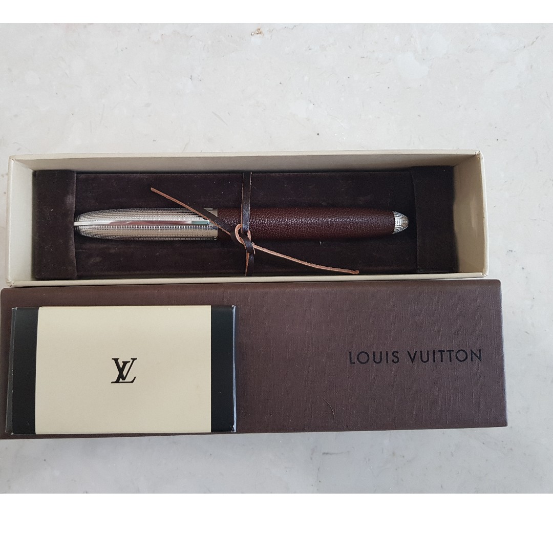 Louis Vuitton 2021 Cruise Converter Pen Gold (N79323)
