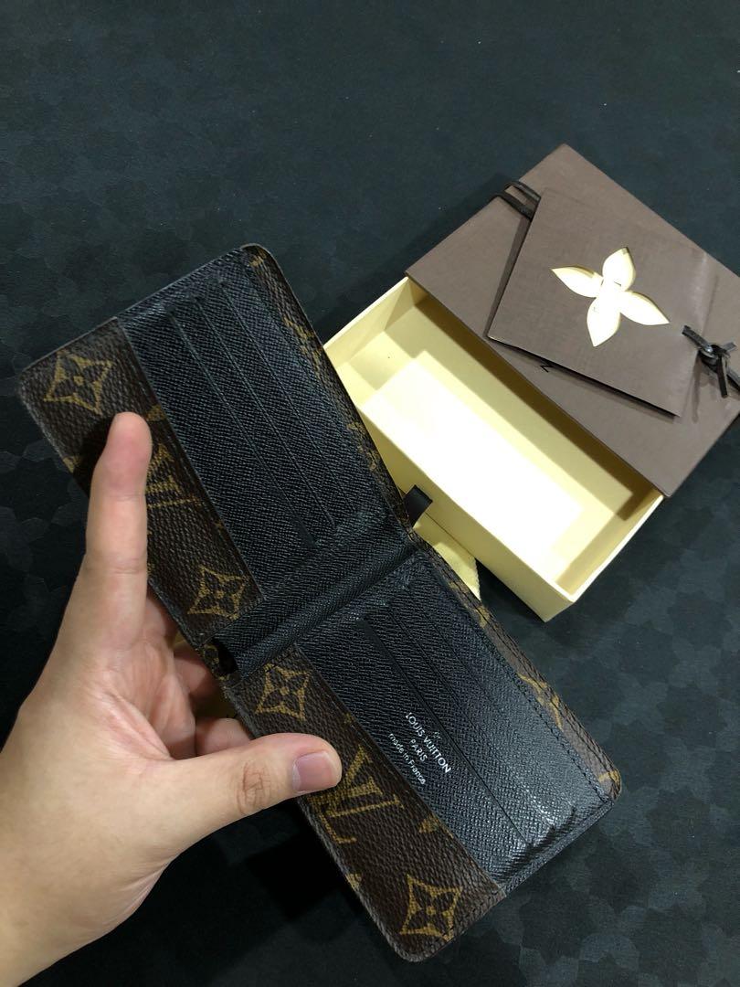 Louis Vuitton Monogram Macassar Gaspar Wallet 24536