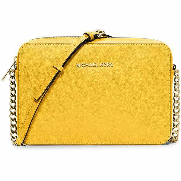 michael kors mustard yellow purse