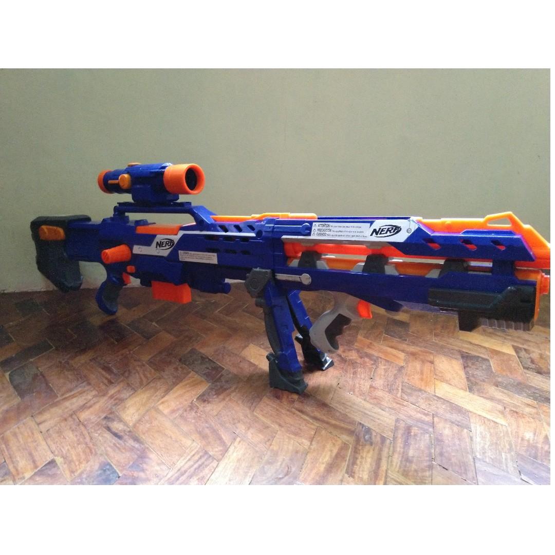 Nerf N-Strike Elite Longshot CS-6 Unboxing and Review 